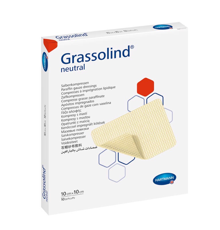 HARTMANN - PANSEMENTS TULLE GRAS STERILES GRASSOLIND