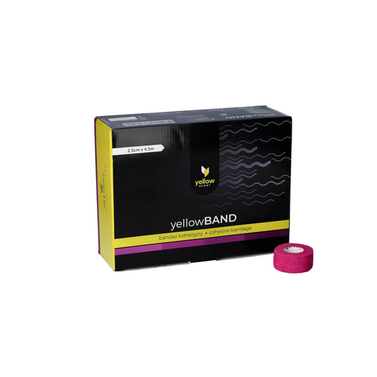 Zarys yellowBAND - Bandage cohésif, non stérile 2,5cm x 4,5m violet - Boîte de 36 unités