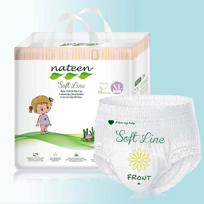 Nateen - Couche Culotte Taille Extra Large (+12kg) - Sachet de 18 pièces