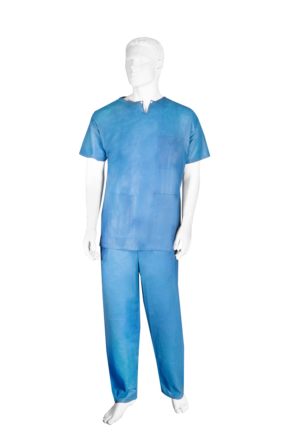 Zarys Combinaison chirurgicale BETAtex, chemise à manches courtes + pantalon, non-tissé, non stérile, taille XS - Vendu à l’unité