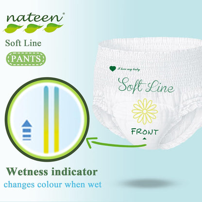 Nateen - Couche Culotte Taille Large (7 - 13kg) - Sachet de 20 pièces