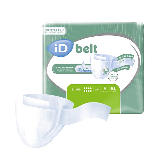 Ontex - Couches adultes à ceinture ID Belt Super - Sachet de 14 pièces