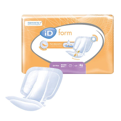 Ontex - Protection urinaire anatomique iD Form Extra - Sachet de 21