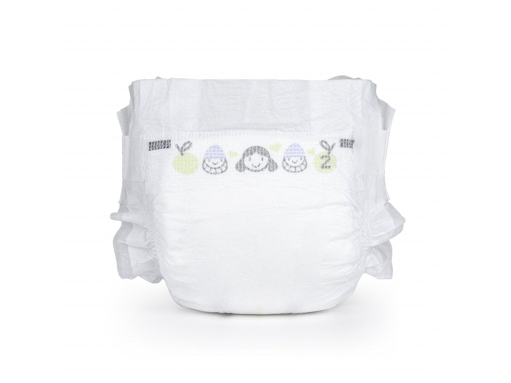 BabyCharm - Couche Bébé Taille 2 Mini (4-6kg) - Sachet de 46 pièces