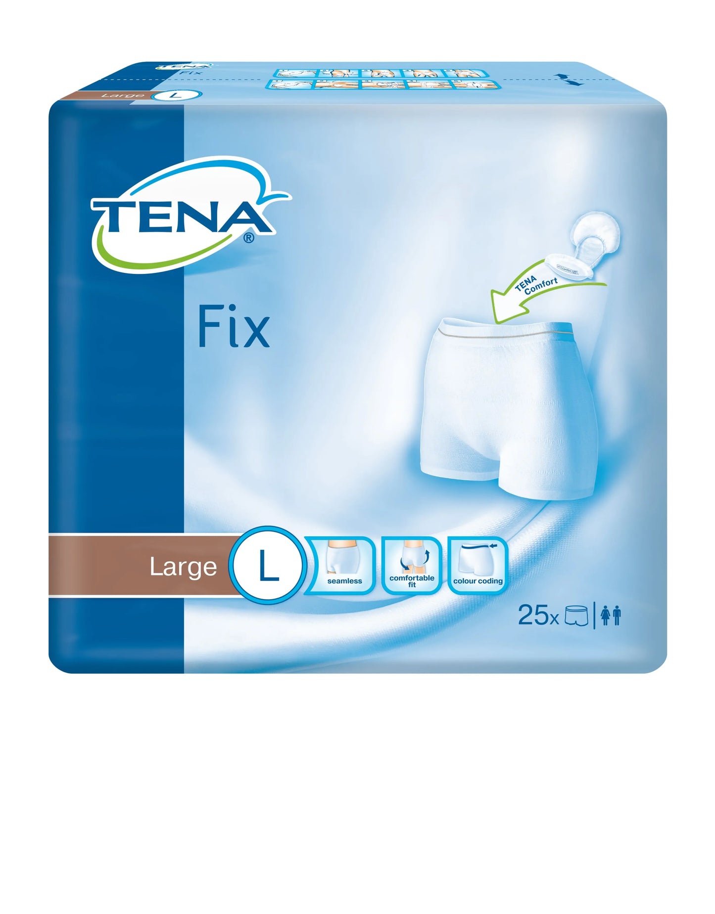 Tena - Sous-vêtement de maintien Fix Premium - Sachet de 25 pièces