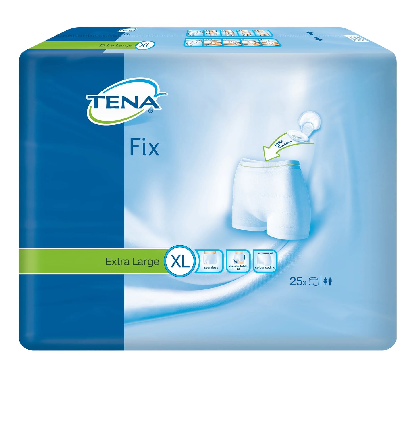 Tena - Sous-vêtement de maintien Fix Premium - Sachet de 25 pièces