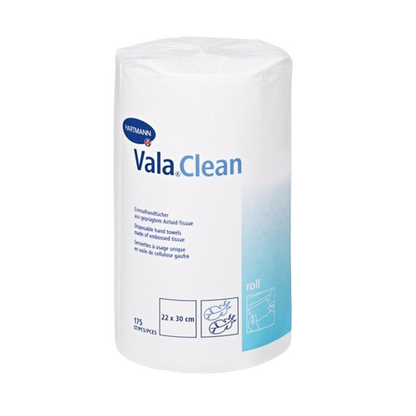 HARTMANN - ValaClean - Essuie-mains en rouleau - Carton de 18 rouleau