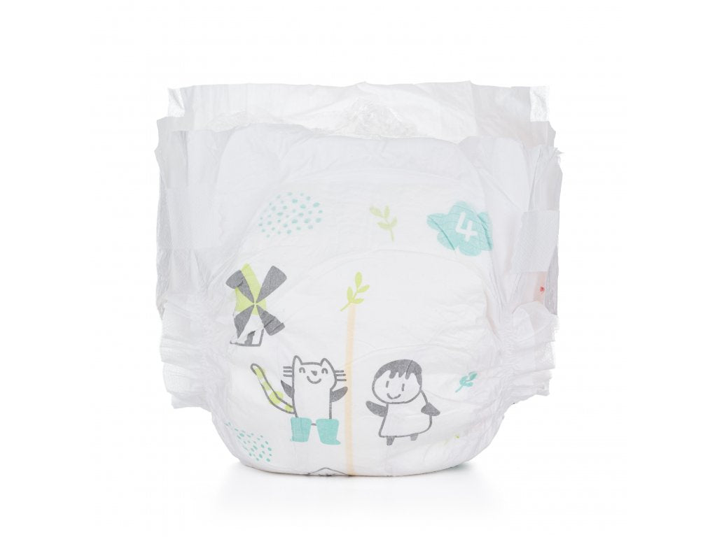 BabyCharm - Couche Bébé Taille 4 Maxi (9-14k) - Sachet de 37 pièces