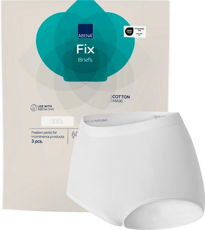 Abena - Sous-vêtements de maintien en coton - Fix Briefs Maxi