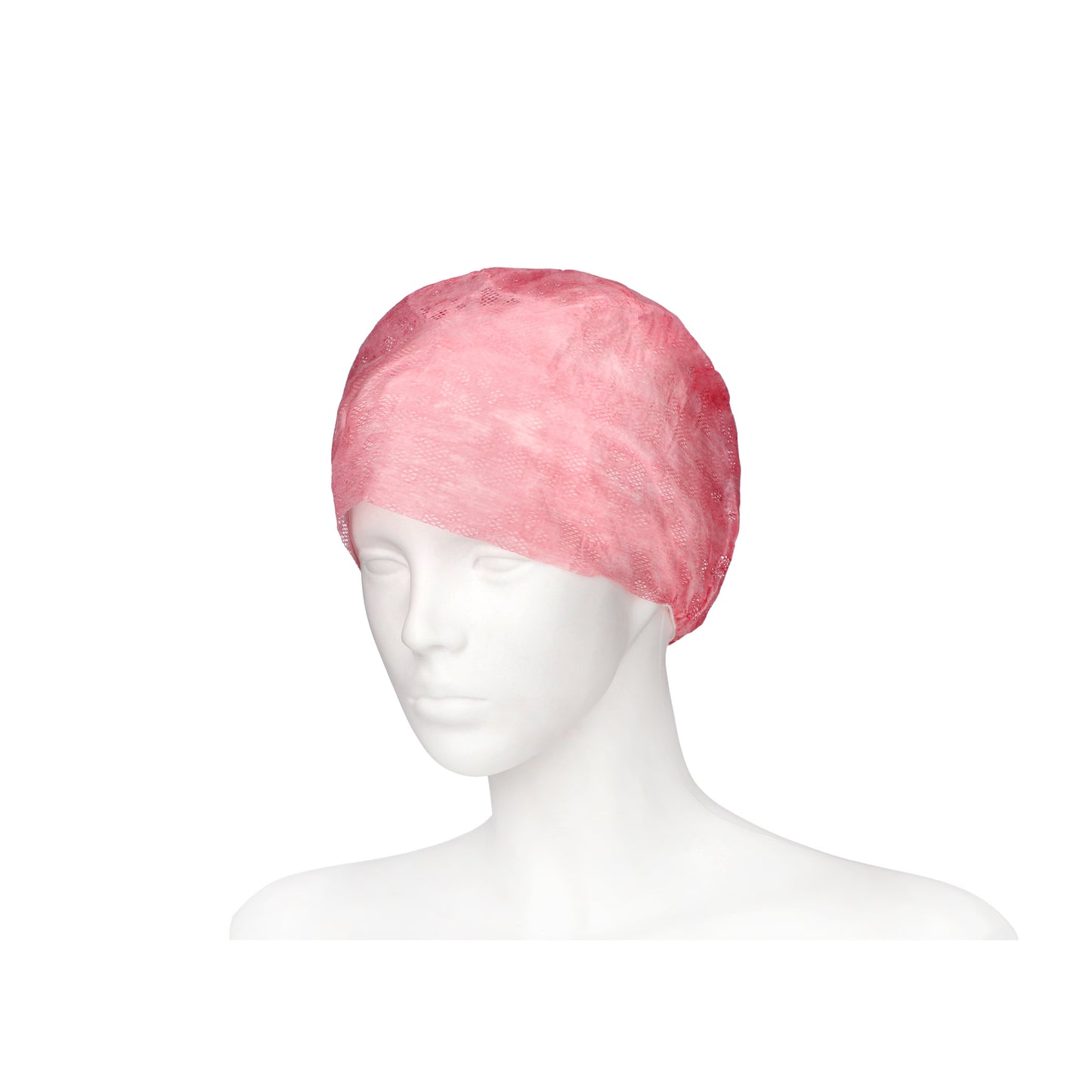 Zarys BETAtex - Casquette médicale avec caoutchouc LILI, rose, non stérile - Carton de 6 conditionnements de 100