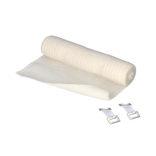 Zarys elastoBAND FLEX Bandage de maintien élastique, tissé, emballage papier non stérile 15 cm x 4 m - Carton de 72 unités