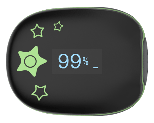 Oxymètre annulaire portable - KidsO2