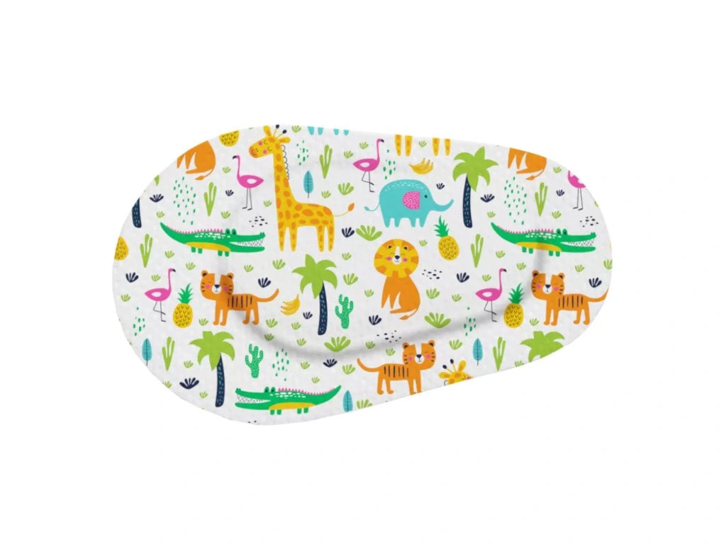 elastoKIDS EYE - Pansement oculaire avec insert absorbant auto-adhésif stérile  - Boite de 50 pièces