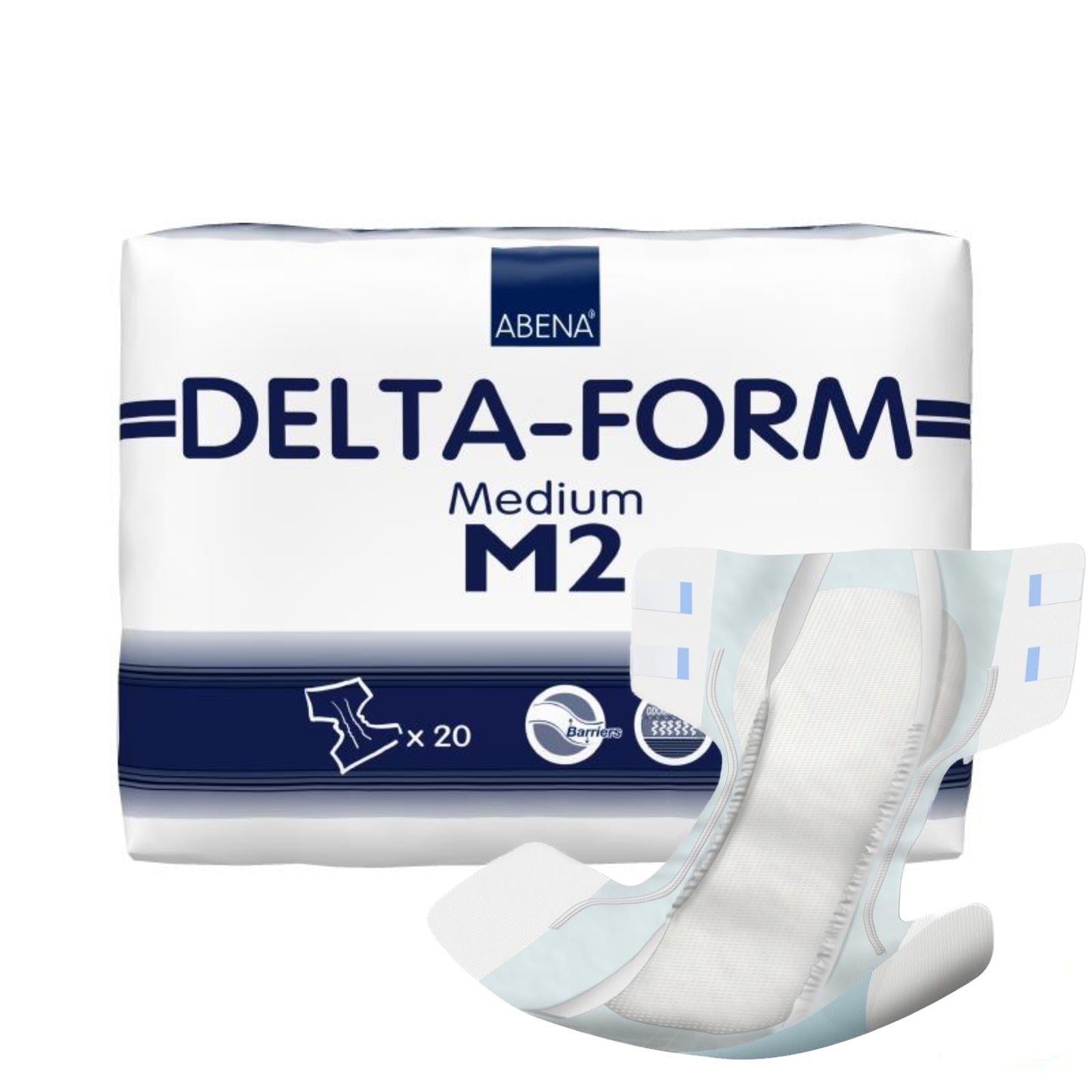 Abena - Couche adulte Delta-Form Niveau 2