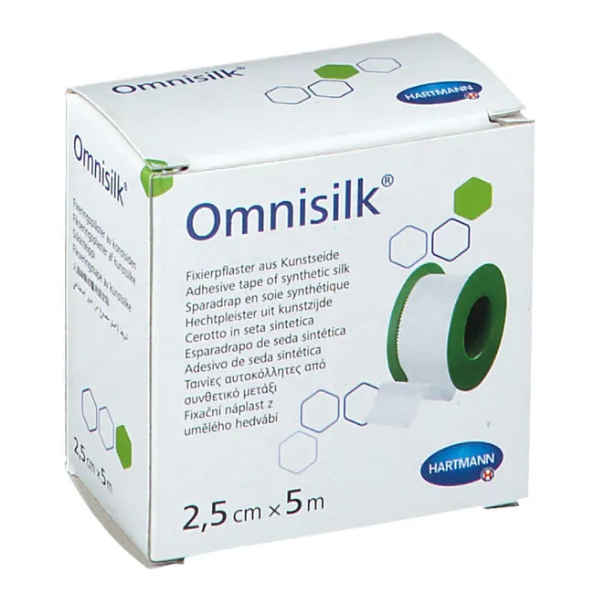 Hartmann Omnisilk® non LPPR - Sparadrap en soie synthétique - Unité