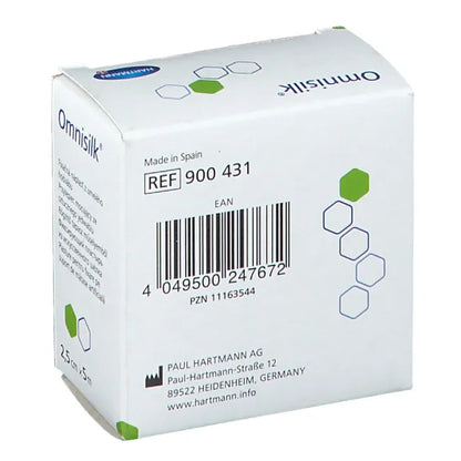 Hartmann Omnisilk® non LPPR - Sparadrap en soie synthétique - Unité