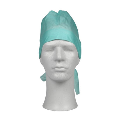 Abena - Coiffe à nouer classic en polypropylène 27g/m² - 100 pièces