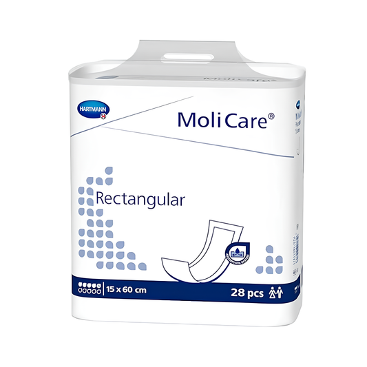 HARTMANN - MoliCare Rectangular - Protection absorbante droite - Sachet de 28 pièces
