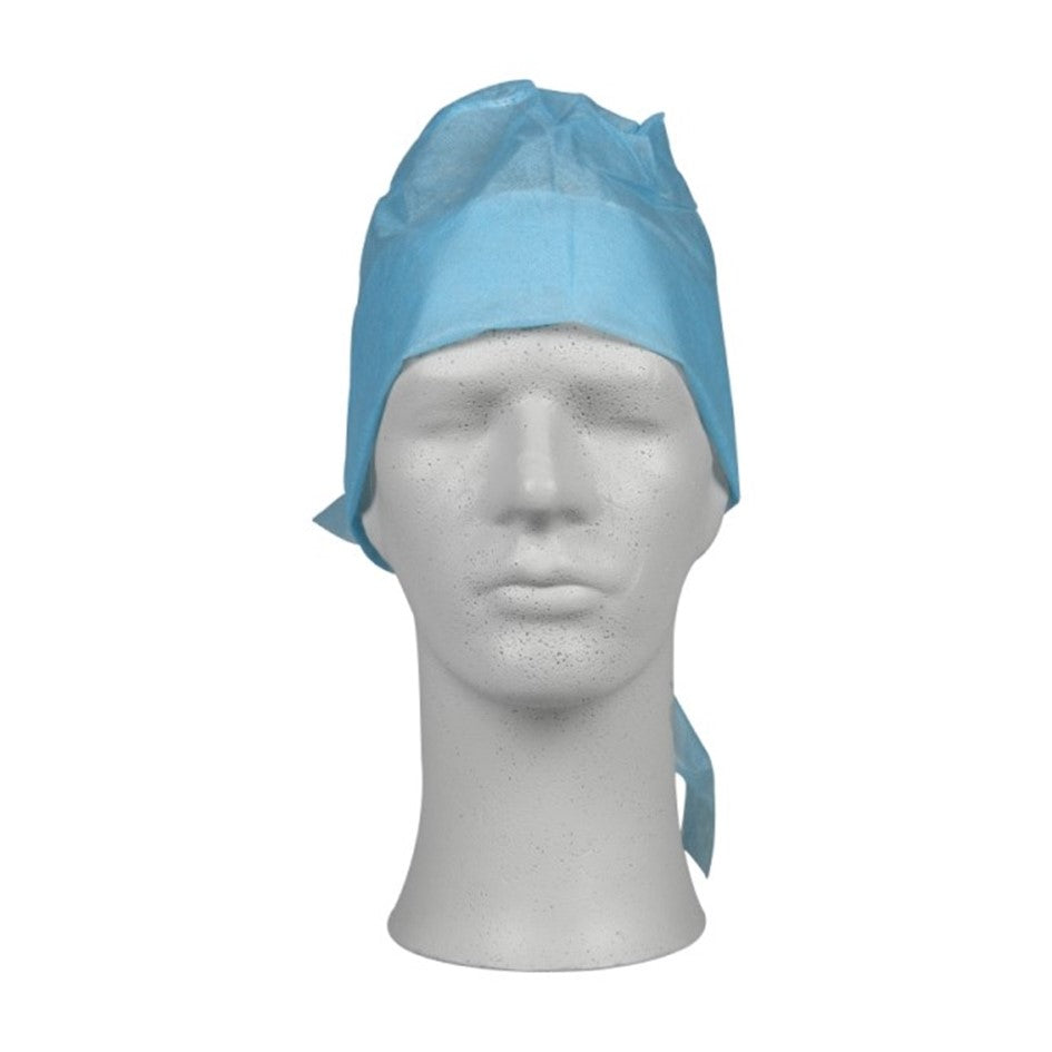 Abena - Coiffe à nouer classic en polypropylène 27g/m² - 100 pièces