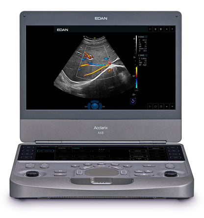EDAN - Échographe Portable Acclarix AX8 – Système Ultrasons Compact Haute Performance