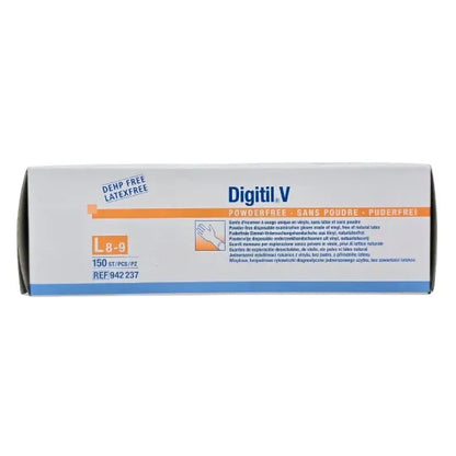 HARTMANN - Gant d'examen en vinyle non poudré DIGITIL V - Carton de 10 Boites de 150 pièces