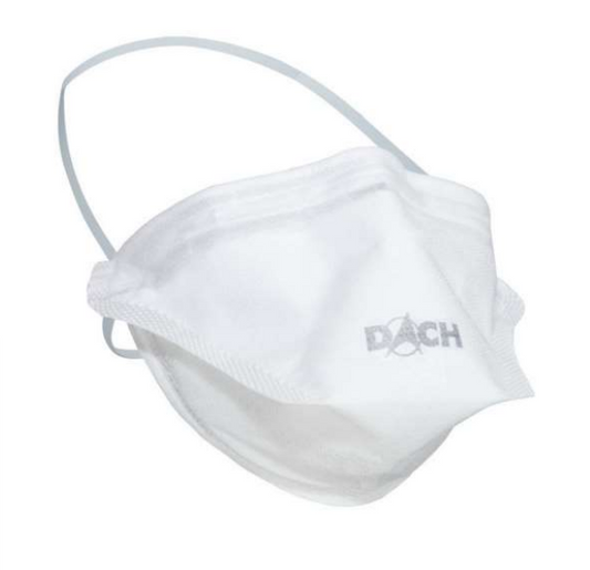 DACH - Masque respiratoire FFP3 - Fabriqué en Europe - Boite de 50