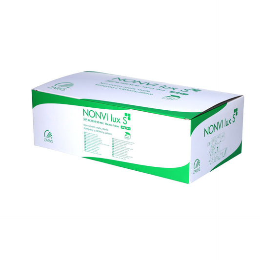 Compresse non tissé stérile 40 g - 10 cm x 10 cm x 20- Boite de 100