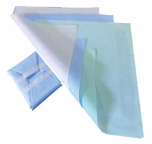 HARTMANN - Sterifeuille standard  Feuilles de stérilisation  en papier crêpé 60 g/m² - Vert