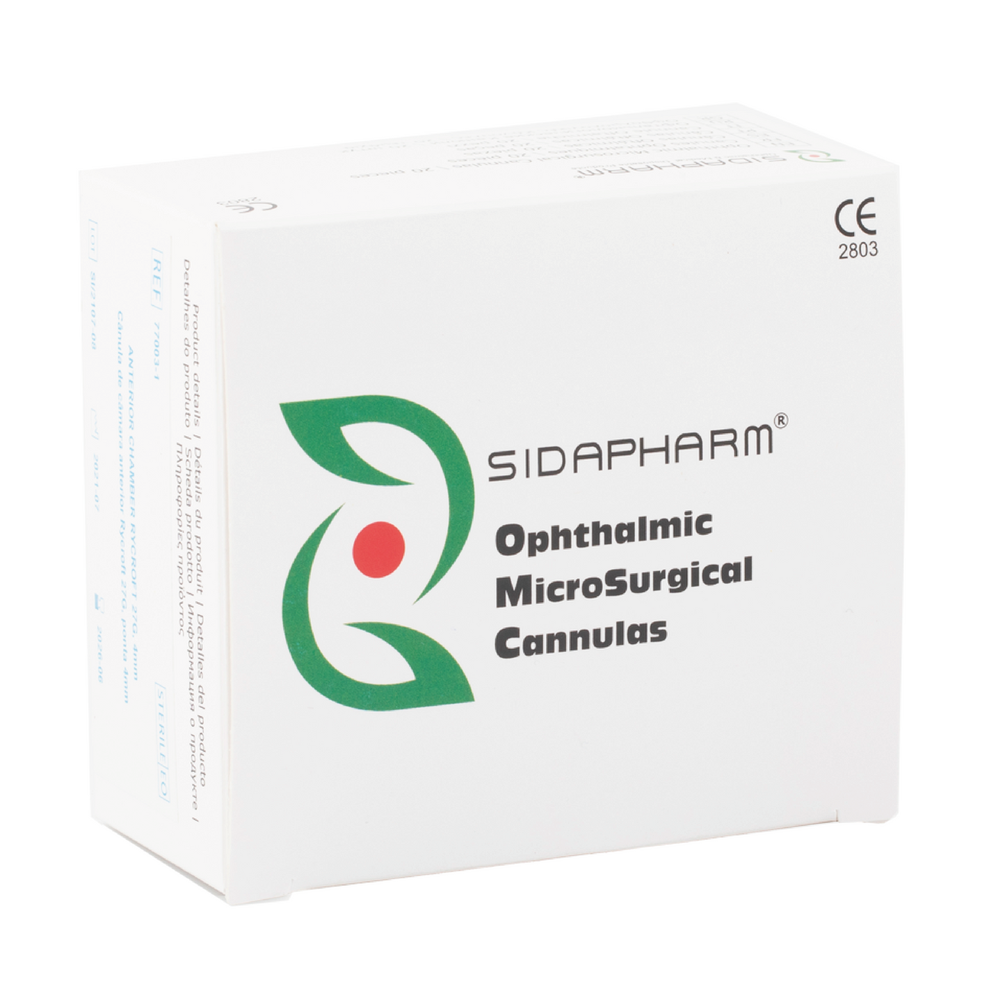 Sidapharm - Canules ophtalmiques - Cystotomes - Boite de 20 pièces