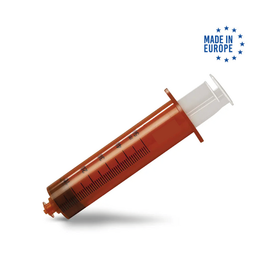 Chirana - Seringues de perfusion 3 pièces - compatibles avec pousses seringues et pompes à perfusion - Boite de 100 Pièces - Fabriqué en Europe