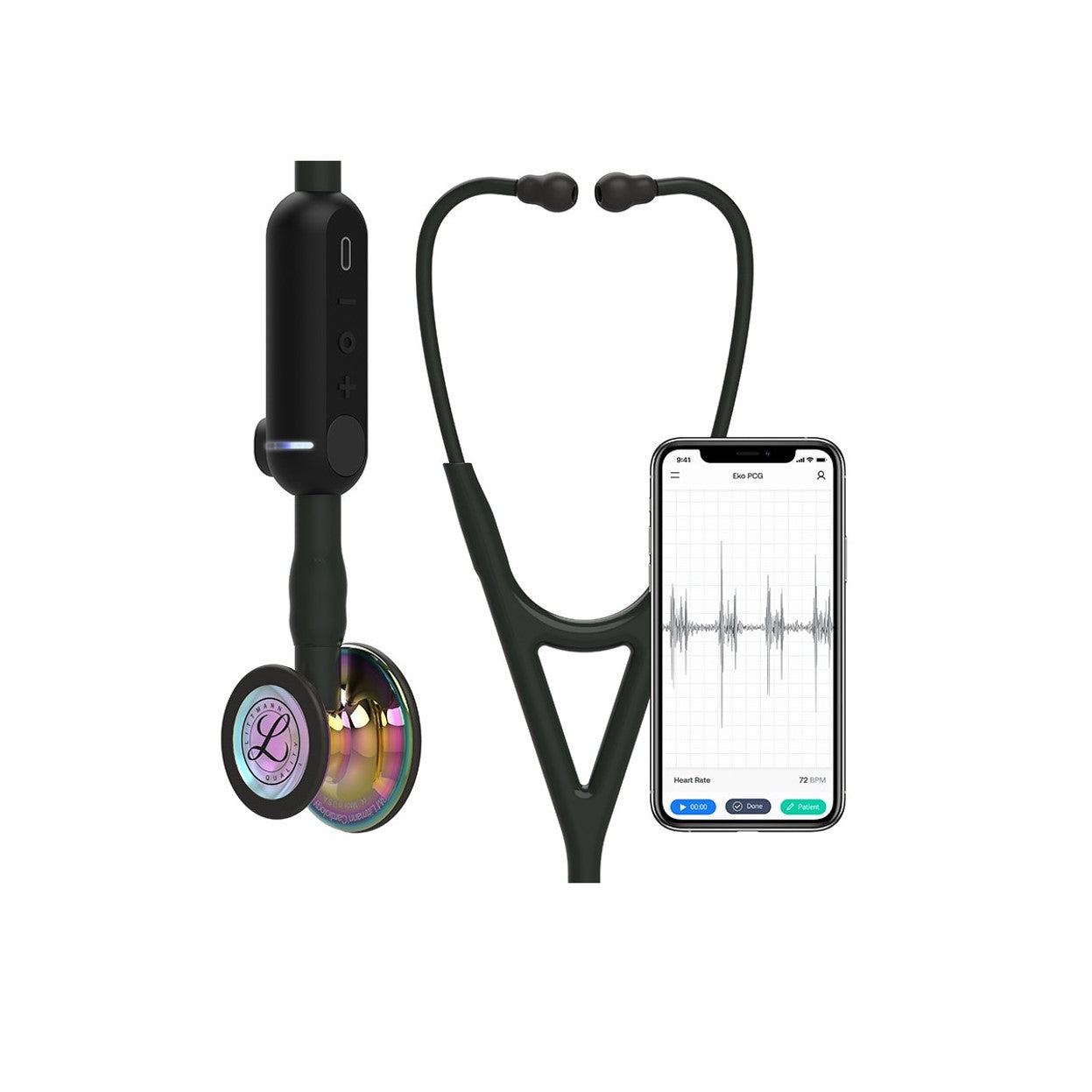 Littmann - Stéthoscope 3M Numérique Core™ Tubulure - Double pavillon
