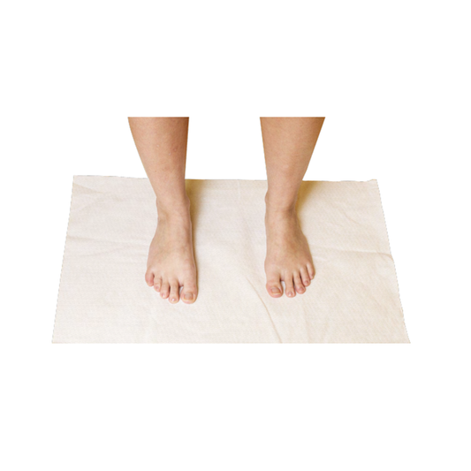 Abena - Tapis de bain airlaid 39 x 60 cm -  Carton de 4 sachet de 50 pièces