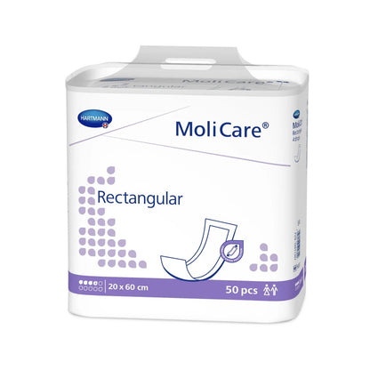HARTMANN - MoliCare rectangular - 4 gouttes - Sachets de 50 pièces