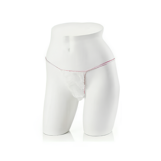 Abena - String à usage unique confort en SMS de 60 cm - Carton de 1000 pièces