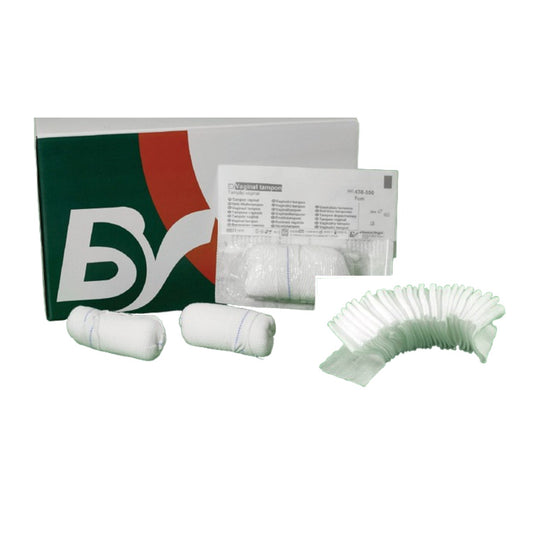 Tampon vaginal 70mm x ø32mm - Boite de 25 pièces