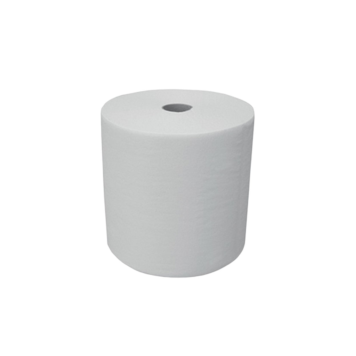 GH groupe - Essuie-mains rouleau - Blanc - 1 pli - 250 m X 20 cm - Boite de 6 rouleaux