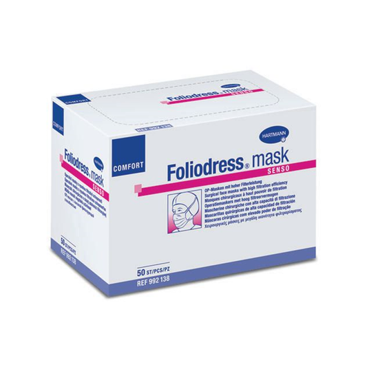 HARTMANN - Masque opératif COMFORT SENSO non stérile de type II - Boite de 50 pièces
