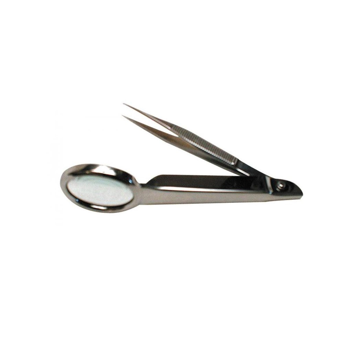 Comed - Pince précelle avec loupe 8 cm