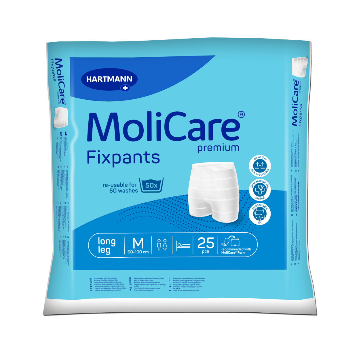 HARTMANN - MoliCare - Slip de maintien Unisexe - Fixpants Premium longleg - Boite de 25 pièces