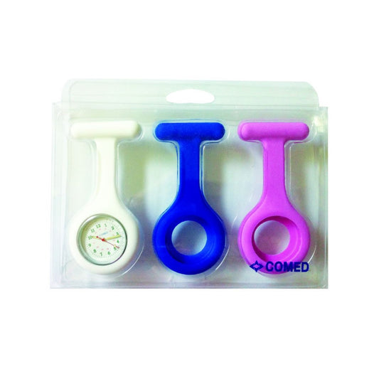 Comed - Kit montre infirmière avec 3 bracelets