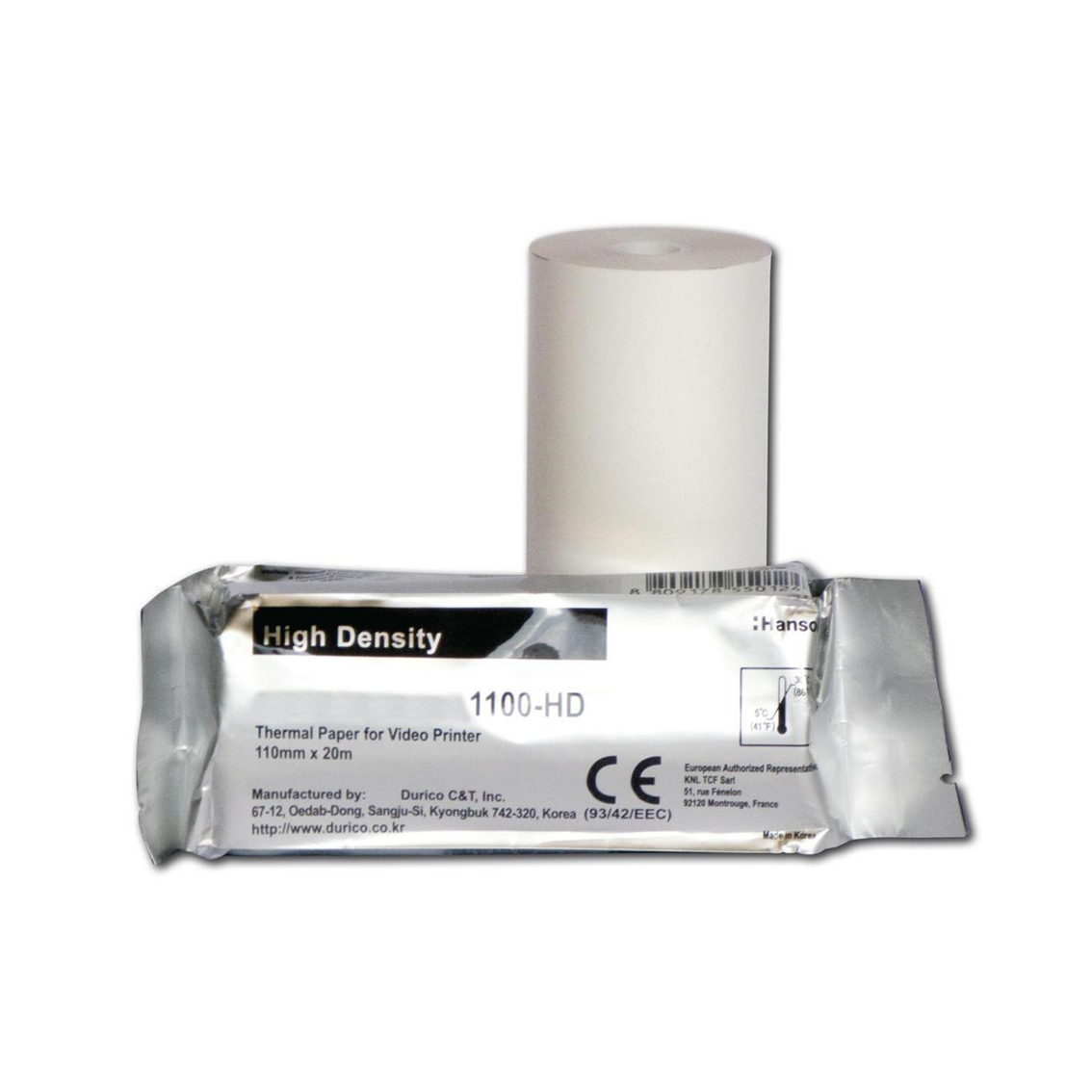 Papier d'impression super Ulstar-1100HD - 110 mm x 20 m - 1 Boite de 5 rouleaux