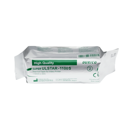 Papier Thermique ULSTAR-1100S - 110 mm x 20 m - Boite de 5 rouleaux