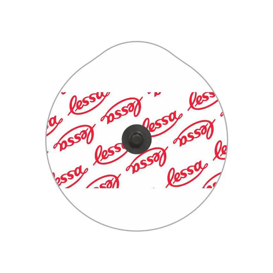 Lessa - Électrode ECG pad 50×48 mm - Boite de 600 pièces