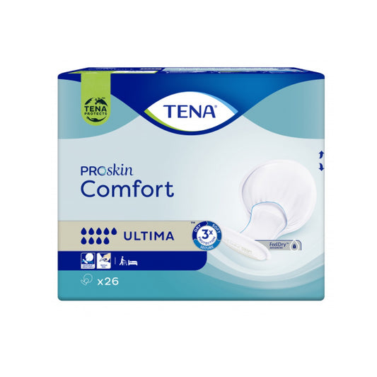 Tena - Protection urinaire anatomique comfort ProSkin ultima - Sachet de 26 pièces