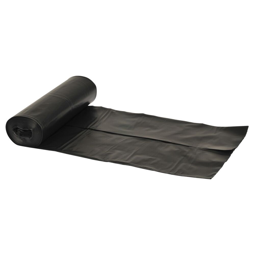 Abena - Sac Sækko-Boy 60 L - Noir  BD recyclé 60µ - Carton de 15 rouleaux de 10 pièces