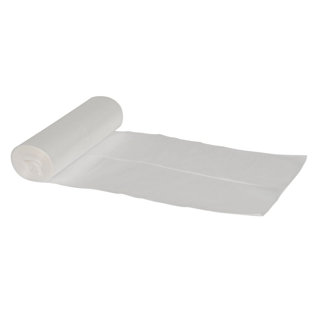 Abena - Sac Sækko-Boy 120 L - Blanc  BD recyclé 60µ - Carton de 15 rouleaux de 10 pièces