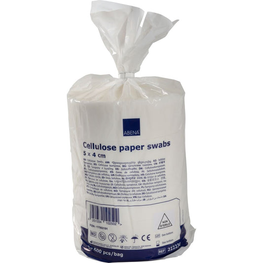 Abena - Tampons en cellulose prédécoupés - Sachet de 20 pièces