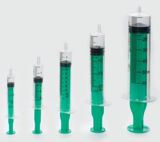 Seringue à usage unique 3 pièces luer stérile