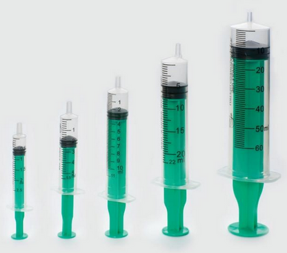 Seringue à usage unique 3 pièces luer stérile