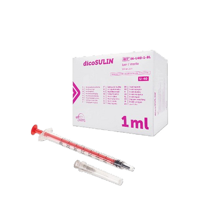 Seringue à insuline - Stérile - Boite de 100 pièces